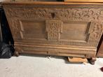 Antieke houten kist 140x80x90cm, Ophalen, Gebruikt, 50 tot 100 cm, 125 cm of meer