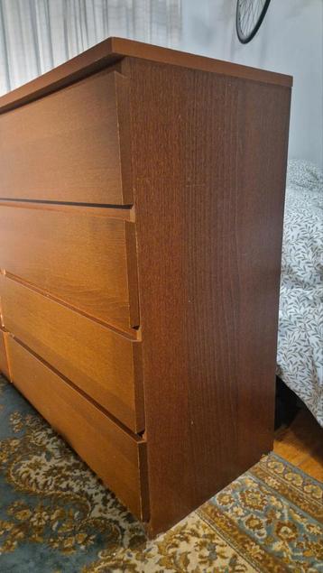 1x Malm Ikea ladekast, bruin - gebruikt [ZSM WEG] - afbeelding 8