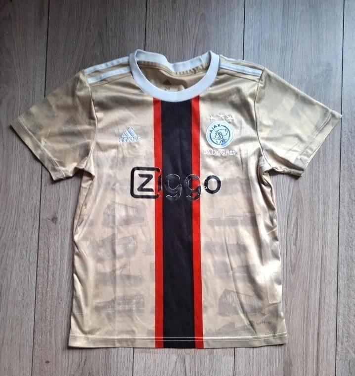 Ajax voetbalshirt Adidas Daily Paper maat 128 kind, Sport en Fitness, Voetbal, Zo goed als nieuw, Shirt, Maat XS of kleiner, Ophalen of Verzenden