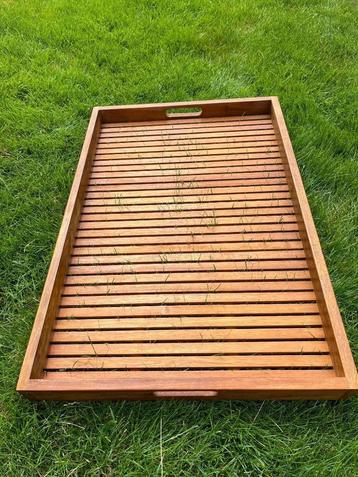 Dienblad Hardhout L90 x B60 x H7 beschikbaar voor biedingen