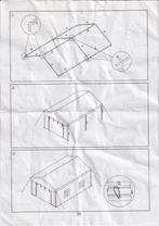 partytent 4 X 4  Wit, Ophalen, Partytent, Zo goed als nieuw, 4 tot 6 meter