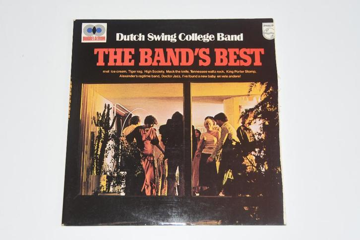 Vinyl Dubbel LP Dutch Swing College Band The Bands Best 1977, Cd's en Dvd's, Vinyl | Jazz en Blues, Gebruikt, Jazz, 1960 tot 1980