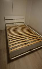 IKEA Tweepersoonsbed 140x200 Wit - Fijn Bed!, Ophalen, Wit, Tweepersoons, 140 cm