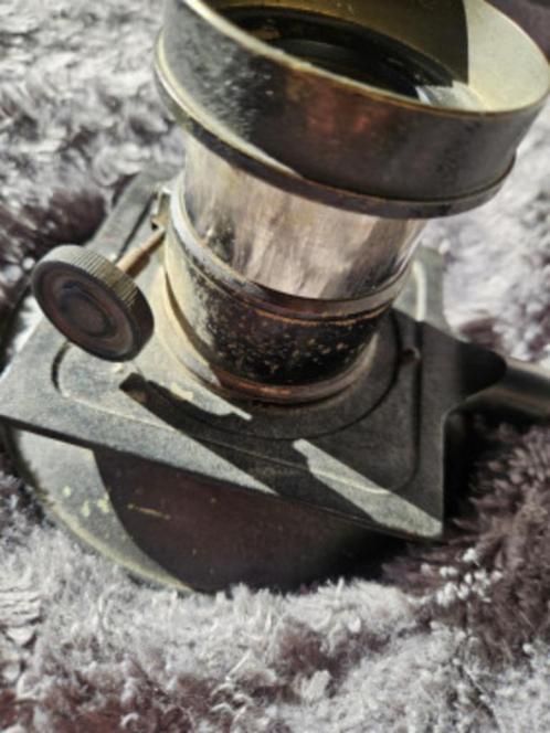 Mooie antieke foto lens ca 1900, glazen zijn nog helder...., Antiek en Kunst, Antiek | Gereedschap en Instrumenten, Ophalen of Verzenden