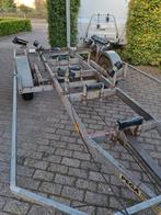 Goede kantelbare Pega boottrailer 1350kg met kenteken, Watersport en Boten, Ophalen, Minder dan 1500 kg, Gebruikt, Verstelbare verlichting
