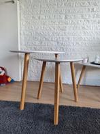 Bijzettafels, Huis en Inrichting, Minder dan 55 cm, Gebruikt, Ophalen of Verzenden, Overige vormen