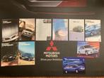 TEAB: 10 Verschillende Mitsubishi Carisma folders/brochures, Ophalen, Zo goed als nieuw, Mitsubishi