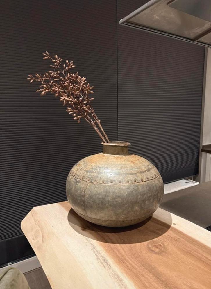Oude pot waterkruik india, Huis en Inrichting, Woonaccessoires | Overige, Zo goed als nieuw, Ophalen of Verzenden