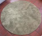 Olijfgroen vloerkleed rond - zgan!, Huis en Inrichting, Stoffering | Tapijten en Kleden, Ophalen, Zo goed als nieuw, Rond, 100 tot 150 cm