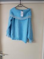 Trui blauw * warme stof *one size, Verzenden, Nieuw, Blauw