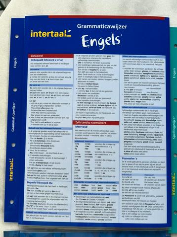 Engels Grammaticawijzer - intertaal beschikbaar voor biedingen