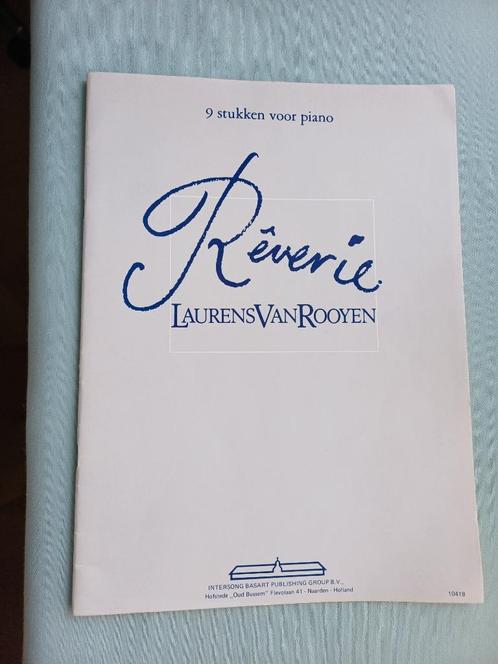 Rêverie  (9 pianostukken)  -  Laurens v. Rooyen (bladmuziek), Muziek en Instrumenten, Bladmuziek, Gebruikt, Artiest of Componist