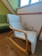 POÄNG schommelstoel, Huis en Inrichting, Fauteuils, Ophalen, Hout, Gebruikt, 75 tot 100 cm
