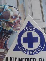 Emaillebord medisch Fysio 3hoek, Ophalen of Verzenden