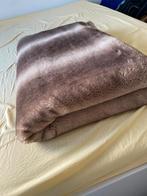 Dierenvacht look deken Zara home 140 x 185, Huis en Inrichting, Ophalen, Gebruikt, Eenpersoons, Bruin