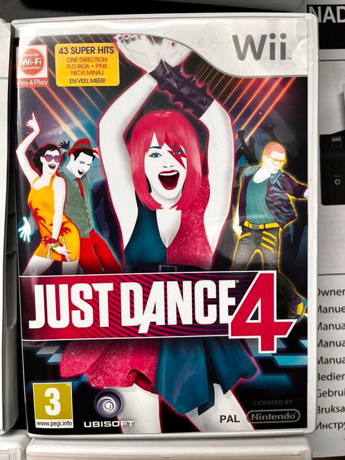 Just Dance 4 - Nintendo Wii, Spelcomputers en Games, Games | Nintendo Wii, Gebruikt, Muziek, 3 spelers of meer, Vanaf 3 jaar, Eén computer