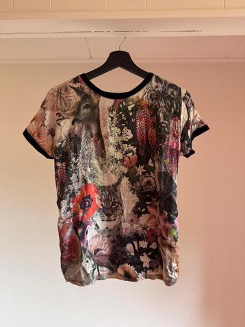 Kleurrijk marccain shirt maat 2/36 beschikbaar voor biedingen