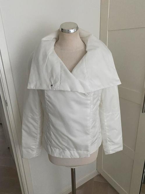 Witte Zomerjas - Maat 38 merk SIMONSEN COPENHAGEN, Kleding | Dames, Jassen | Zomer, Zo goed als nieuw, Maat 36 (S), Wit, Ophalen of Verzenden