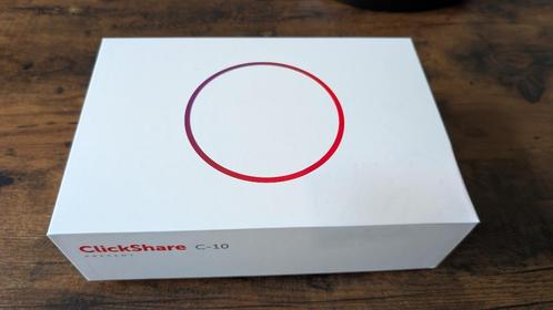 Barco Clickshare C-10 met extra USB-C dongel & tray- NIEUW, Computers en Software, Presenters, Nieuw, ChromeOS, MacOS, Windows