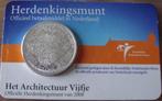 Coincard 5 euro munt Architectuur 2008 lichte oxidatie, Ophalen of Verzenden, Euro's, Losse munt