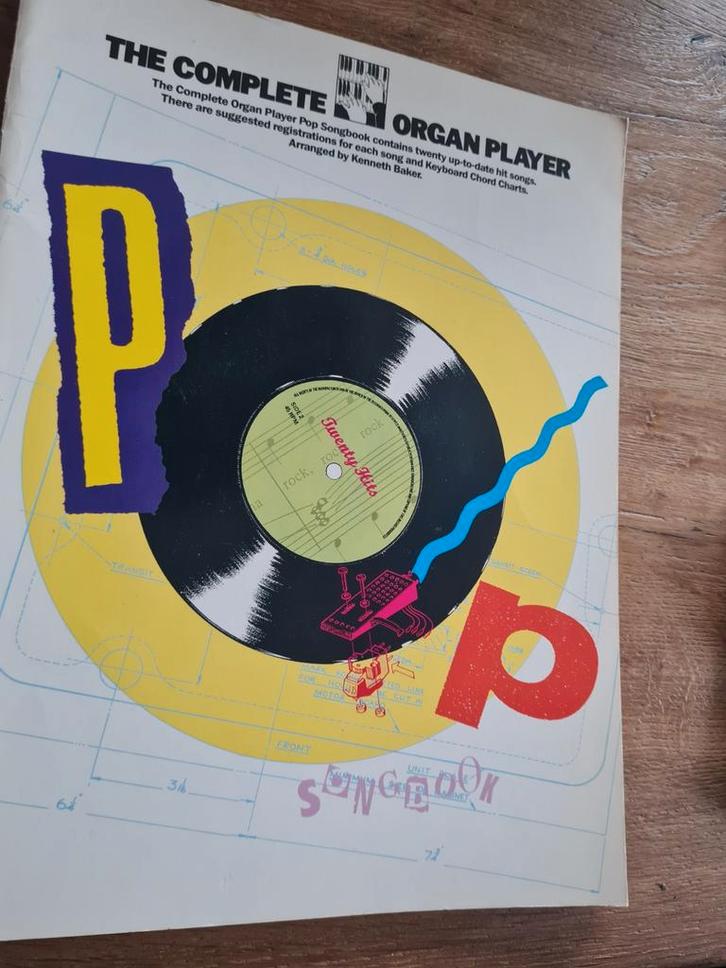 Complete Pop Bladmuziek - Kenneth Baker, Muziek en Instrumenten, Bladmuziek, Ophalen of Verzenden