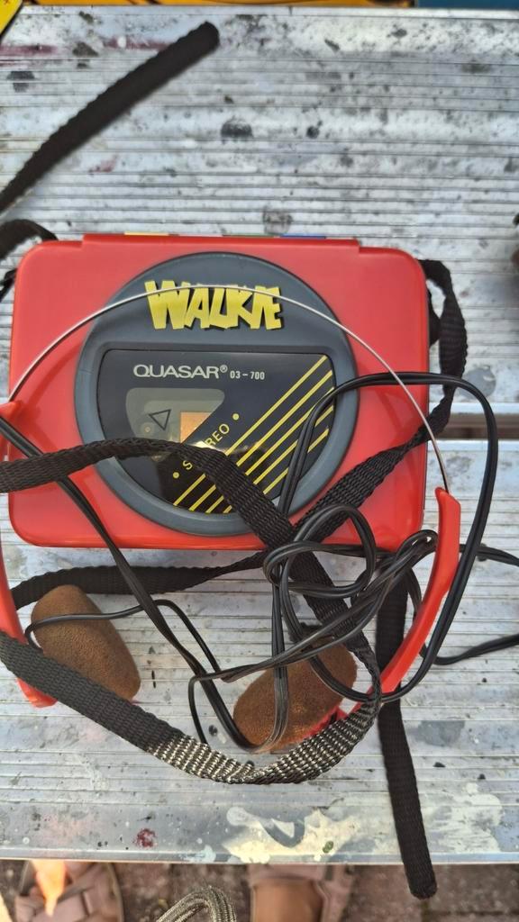 Vintage Quasar Walkie 03-700 Cassettespeler, Audio, Tv en Foto, Walkmans, Discmans en Minidiscspelers, Walkman, Ophalen of Verzenden