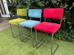 Barkrukken / hoge stoelen, Huis en Inrichting, Barkrukken, 3 krukken, Ophalen, Metaal, 60 tot 90 cm