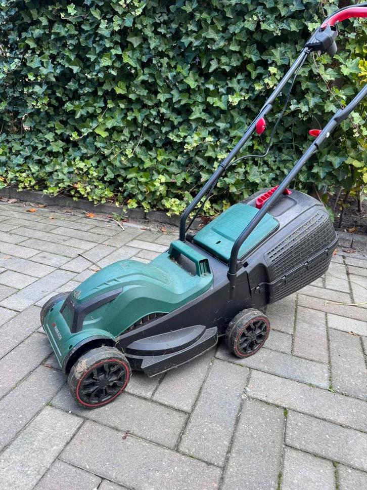 Parkside grasmaaier, Tuin en Terras, Grasmaaiers, Gebruikt, Elektrische grasmaaier, Opvangbak, Ophalen