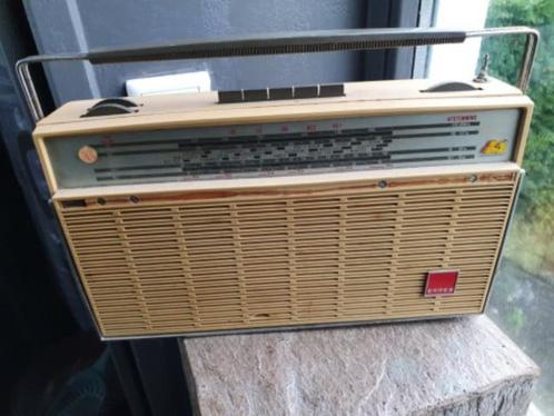 Leuk vintage jaren 60 ERRES RP 666 transistor (van der heem), Antiek en Kunst, Antiek | Tv's en Audio, Ophalen of Verzenden