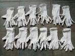 12 witte handschoenen voor sinterklaas zwarte piet kerstman, Ophalen, Zo goed als nieuw