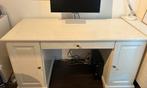 Wit houten bureau Liatorp IKEA, Ophalen, Gebruikt, Bureau