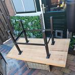 Mooie Rechthoekige Buiten Tafel - 133x75x61 cm, Ophalen, Gebruikt, Rechthoekig, Hout