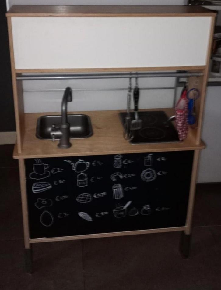 Leuke Speelgoedkeuken voor Kleine Chefs!, Kinderen en Baby's, Speelgoed | Speelkeukens, Gebruikt, Speelkeuken, Hout, Ophalen of Verzenden