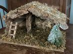 Mooie oude kerststal zonder beelden, Diversen, Ophalen of Verzenden, Zo goed als nieuw