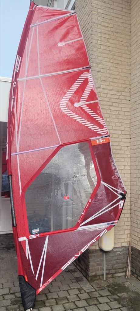 Severne S1 5,0 m² - 2023 - 5.0m² gekocht in 2024, Watersport en Boten, Windsurfen, Gebruikt, Zeil, Ophalen