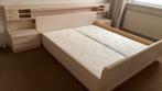 Tweepersoonsbed met lage kast, Huis en Inrichting, Slaapkamer | Bedden, Ophalen, Gebruikt, Tweepersoons, 180 cm