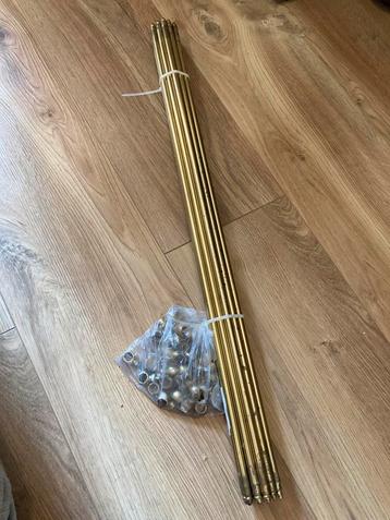 Traproedes 17x 65 cm met oogjes beschikbaar voor biedingen