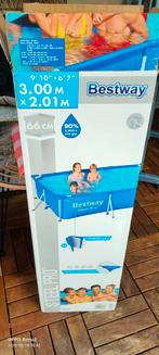 Bestway zwembad, Tuin en Terras, Minder dan 80 cm, Ophalen of Verzenden, Zo goed als nieuw, 200 tot 400 cm