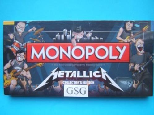 Monopoly Metallica collectors edition nr. 00304 04428-00, Hobby en Vrije tijd, Gezelschapsspellen | Bordspellen, Nieuw, Ophalen of Verzenden