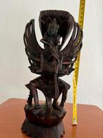 coromandel hout beeldje Indonesie Bali hoog 27cm breed 16cm, Ophalen of Verzenden