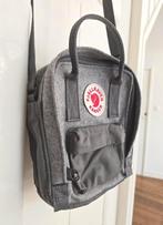 Fjallraven Kånken Re-wool Sling grijs wol cross-over tasje, Ophalen of Verzenden, Zo goed als nieuw, Grijs