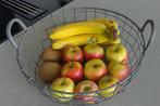 Fruitmand fruitschaal mand draadstaal, Overige materialen, Mand, Rond, Ophalen of Verzenden