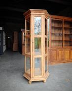Hexagon Vitrinekast | Winkelkast | Etalage #1840, Huis en Inrichting, Kasten | Vitrinekasten, Niet ingevuld, Met deur(en), Niet ingevuld