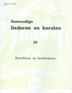 eenvoudige liederen en koralen IV (klavarskribo), Muziek en Instrumenten, Bladmuziek, Orgel, Gebruikt, Ophalen of Verzenden, Thema