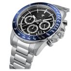 Titanio Tiberius 24S.SSI.01 horloge t.w.v € 499 nieuw!, Blauw, Nieuw, Ophalen of Verzenden, Waterdicht