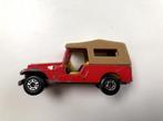 speelgoedauto vintage Matchbox cj6 jeep lesney no. 53 rood, Antiek en Kunst, Antiek | Speelgoed, Ophalen of Verzenden
