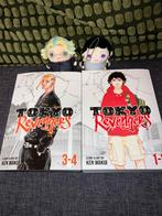 Tokyo Revengers 1-4 Manga + Rindo & Ran Plush Keychain, Meerdere comics, Ophalen of Verzenden, Zo goed als nieuw, Japan (Manga)