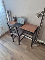 FJÄLLBO
Laptoptafel  zwart 100x36 cm, Huis en Inrichting, Bureaus, Ophalen, Met wielen, Zo goed als nieuw, Bureau