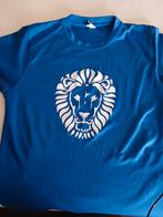 Blauw Sportshirt, Kleding | Heren, Sportkleding, Blauw, Overige maten, Ophalen of Verzenden, Zo goed als nieuw