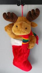 Grote kerst sok - Eland - 66 cm, Diversen, Kerst, Ophalen of Verzenden, Zo goed als nieuw